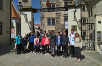 Exkurze 7. ročníku v Telči po památkách UNESCO 