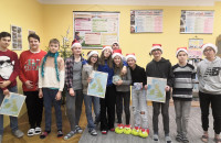 Vánoční zvyky na britských ostrovech  - projekt žáků 8. ročníku